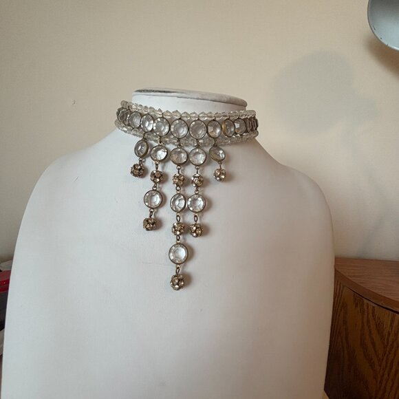 Absolutely Gorgeous Vintage Gilded Age -Style Choker Necklace - Picture 2 of 7